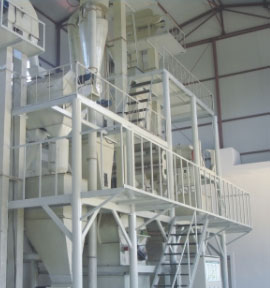 Semi-automatic Feed Production Line